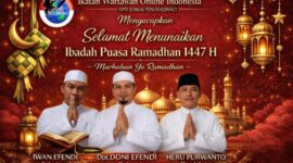 Ketua DPD IWOI Sungai Penuh–Kerinci, Dpt. Doni Efendi, menyampaikan ucapan selamat Ramadhan 1447 H.