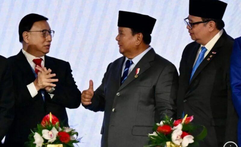 Presiden Prabowo Subianto menghadiri sesi roundtable Business Summit dalam rangka kunjungan kerjanya di Washington DC, Amerika Serikat, pada Rabu (18/2/2026). (ANTARA/HO-Sekretariat Presiden)