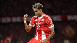 Winger Bayern Munich Luis Diaz mengungkapkan, dirinya sedang dalam performa terbaik di dalam kariernya. (Foto: REUTERS/Angelika Warmuth)


