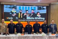 Foto: Media Briefing Lembaga Pengelola Dana Pendidikan (LPDP) di Aula DJPK Gedung Radius Prawiro, Kementerian Keuangan, Rabu (25/2/2026). (CNBC Indonesia/Zahwa Madjid)

