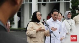 BGN menghentikan sementara operasional 47 SPPG menyusul temuan berulang menu MBG yang tidak memenuhi standar mutu dan kelayakan konsumsi. (CNN Indonesia/Abdussaleem Muhammad) 