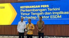 Menteri ESDM Bahlil Lahadalia (tengah).Foto: Heri Purnomo/detikcom

