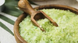 Foto: Ilustrasi Amethyst Bamboo Korean Sea Salt. (Dok. Freepik)
